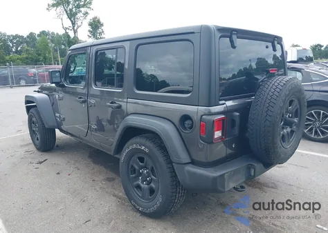 2018 Jeep Wrangler Unlimited Sport 4X4 z USA, uszkodzony, nr VIN 1C4HJXDG2JW201686